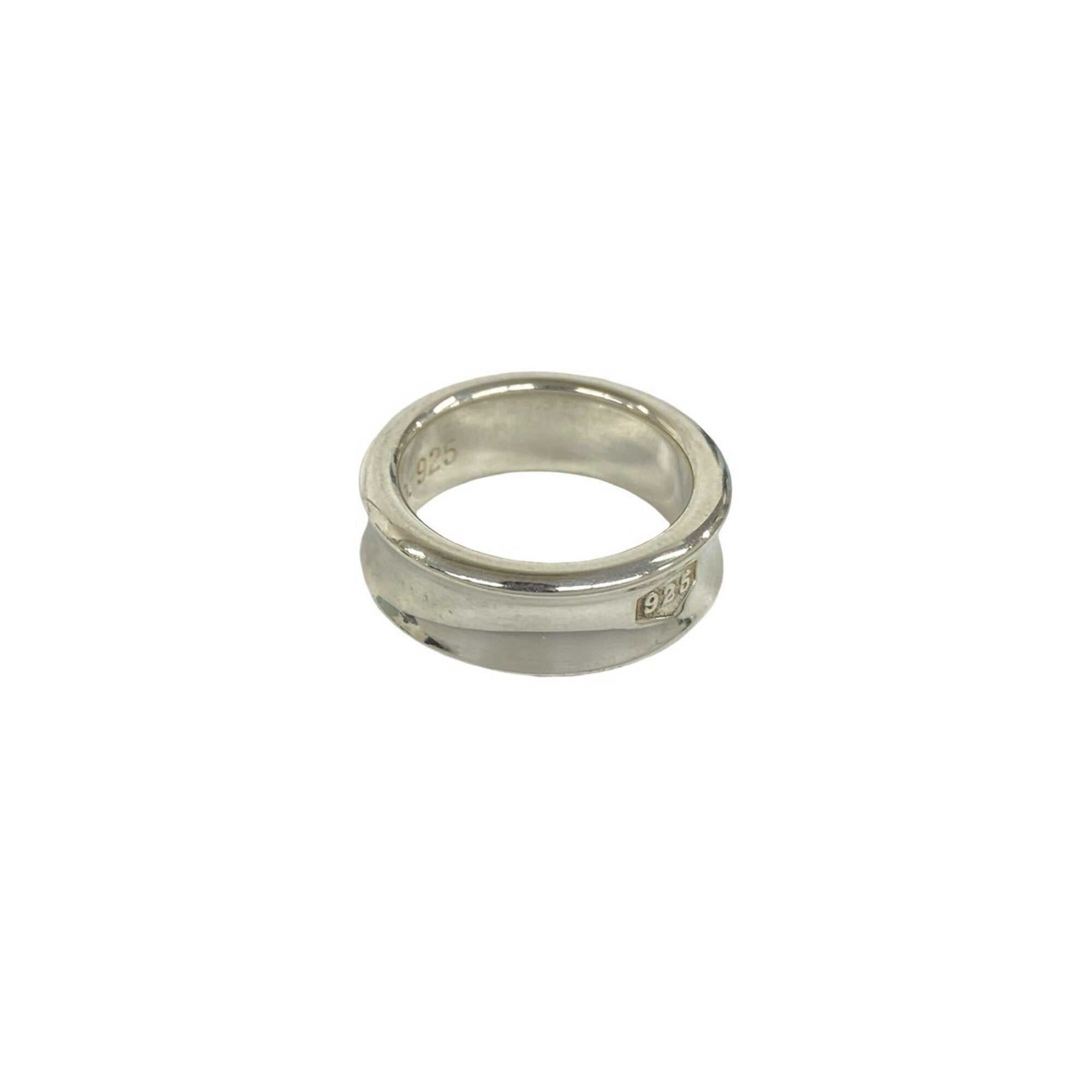 Tiffany Silver Silver 925 Band Ring (Pre-Owned)