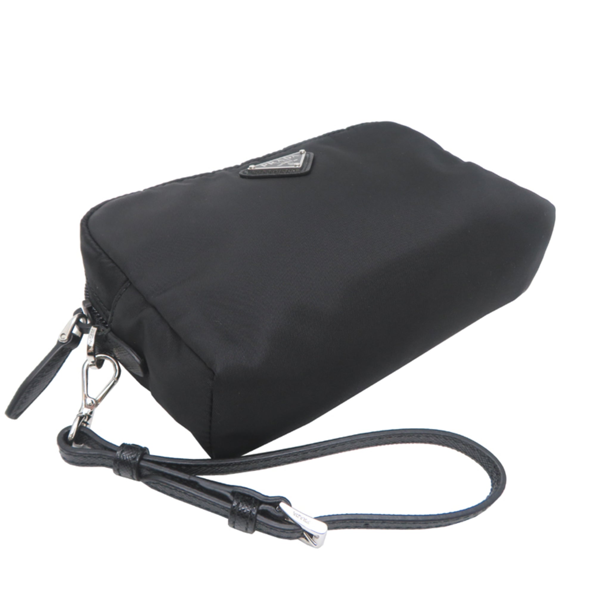 Prada Black Nylon Pouch (Pre-Owned)
