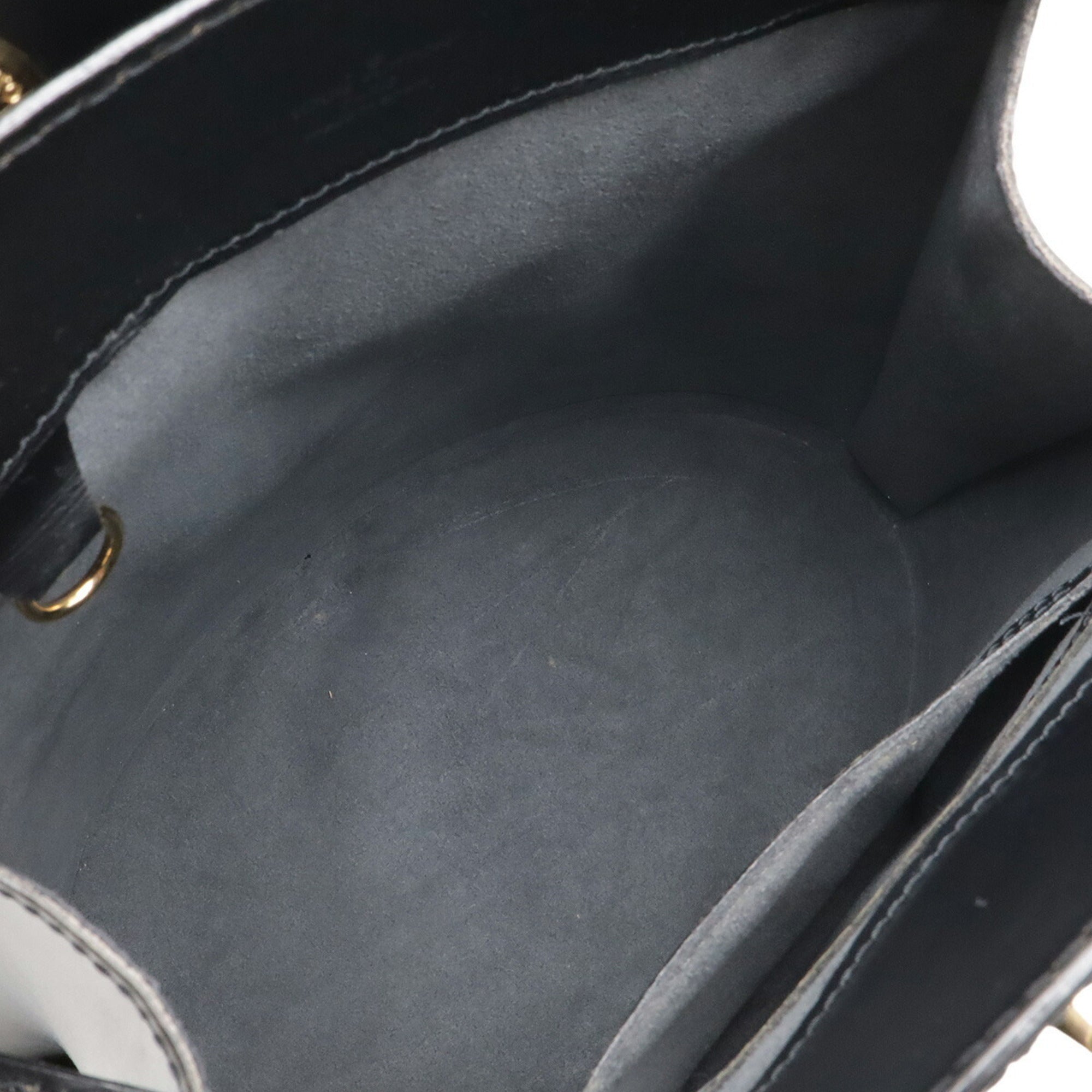 Louis Vuitton Epi Black Noir Epi Leather Shoulder Bag (Pre-Owned)