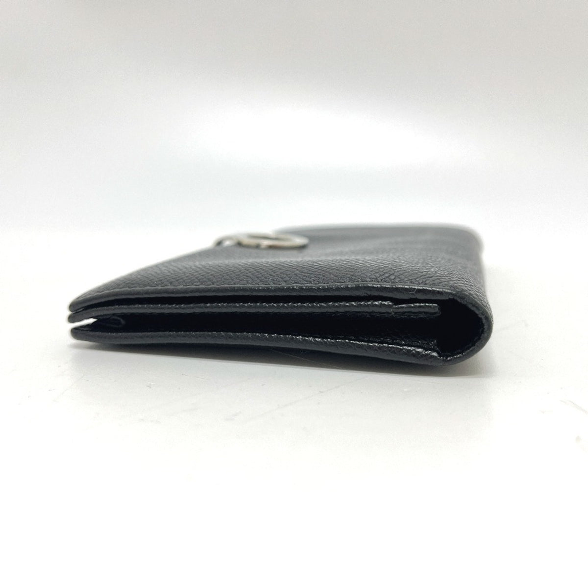 Bvlgari Black Leather Long Wallet (Bi-Fold) (Pre-Owned)