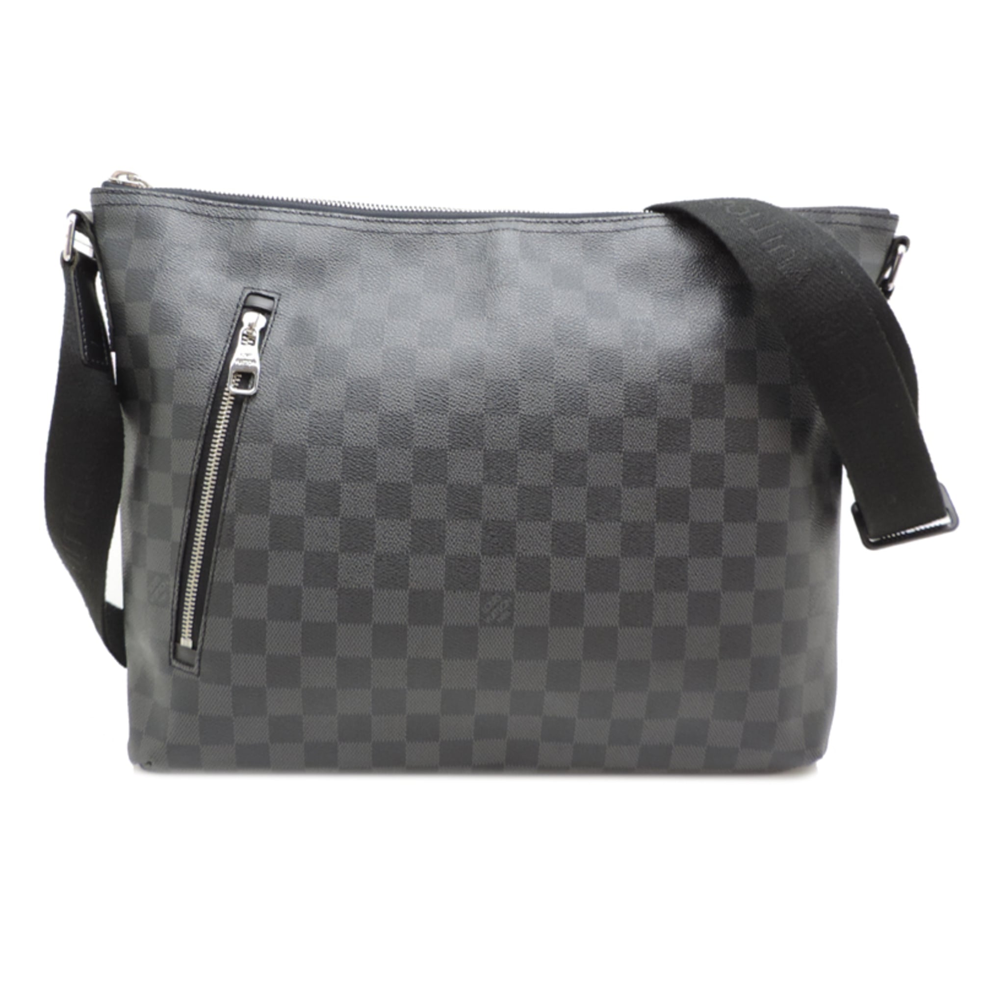 Louis Vuitton Black Damier Graphite Shoulder Bag (Pre-Owned)