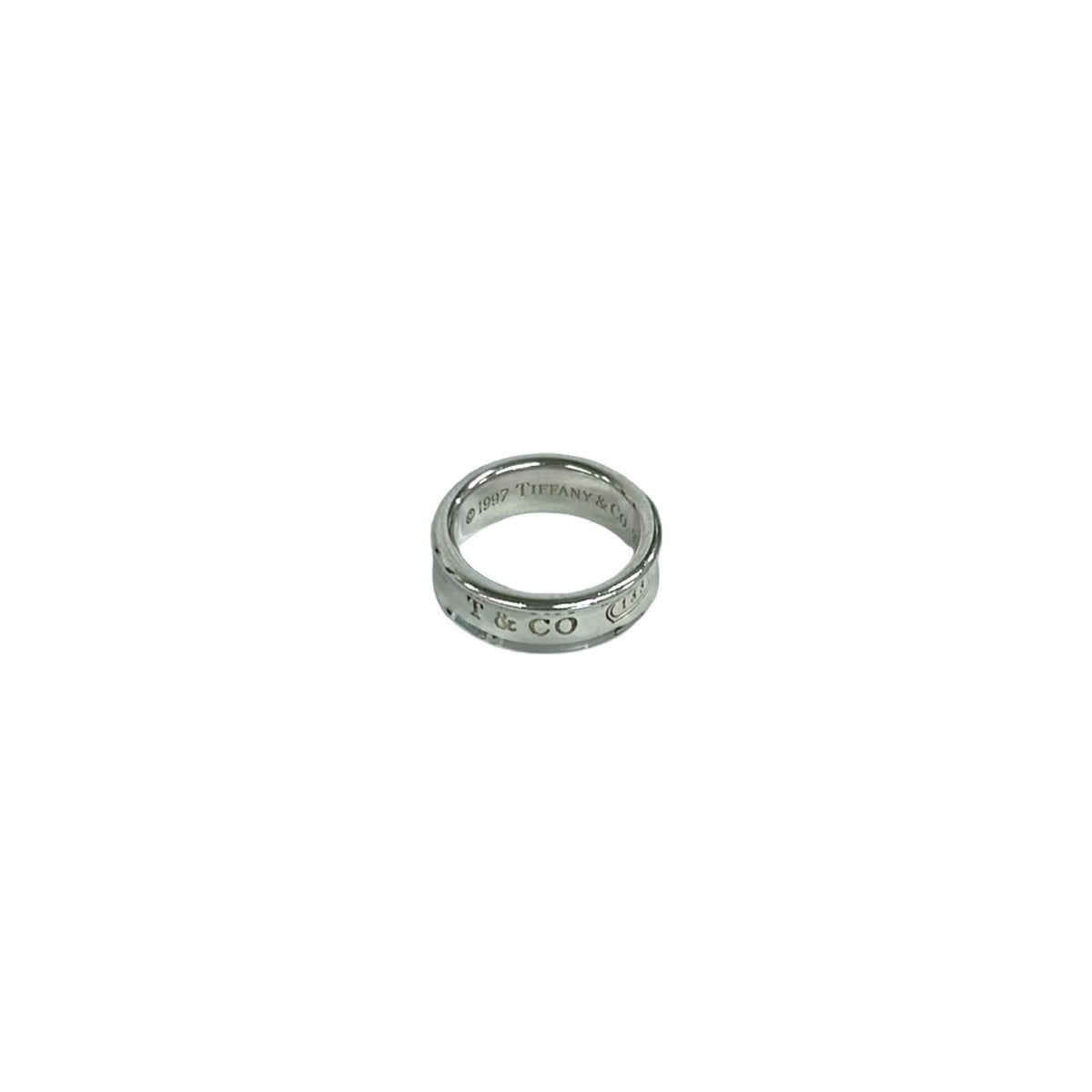 Tiffany Silver Silver 925 Band Ring (Pre-Owned)