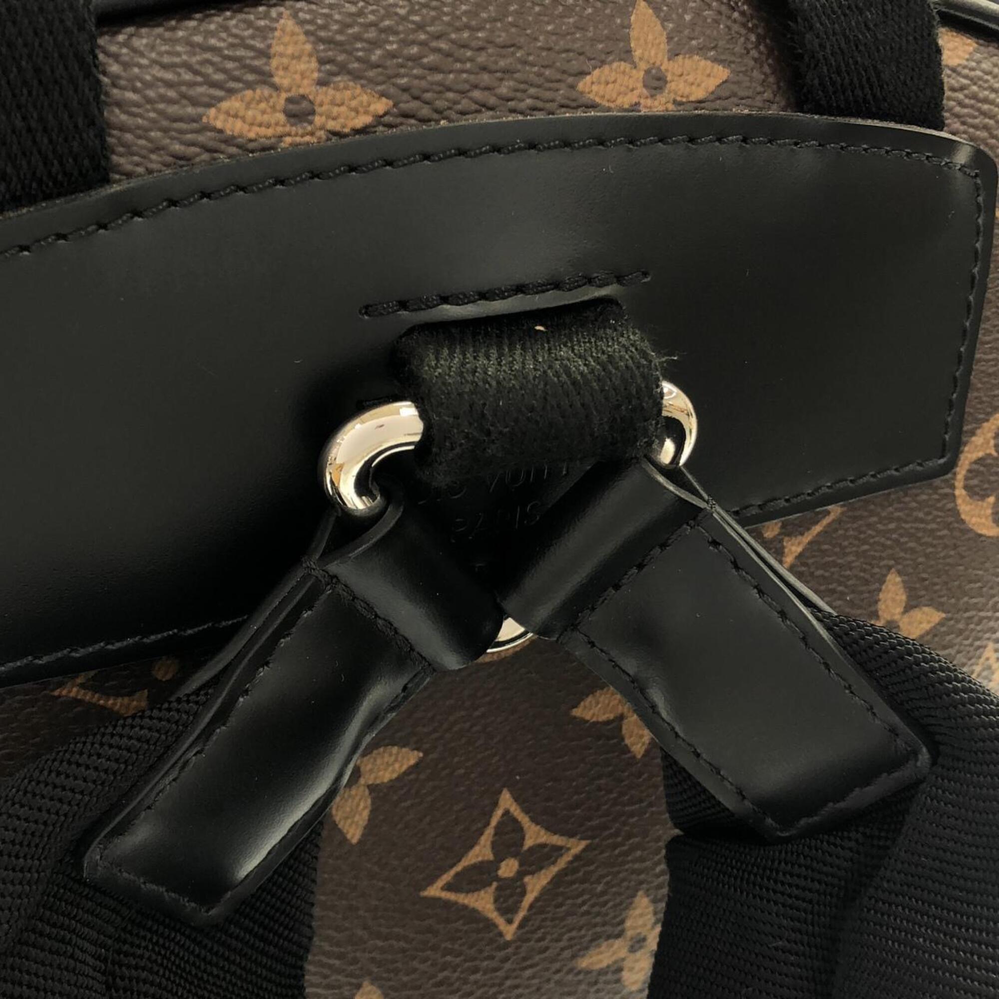 Louis Vuitton Marron Coated Canvas Backpack (Pre-Owned)