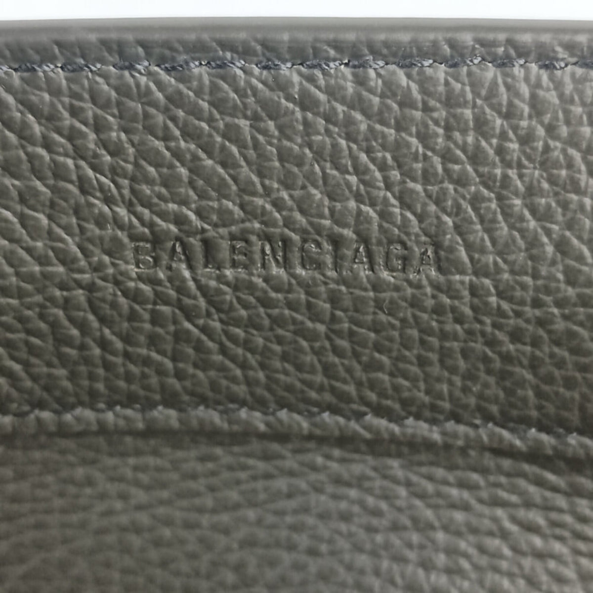Balenciaga Khaki Leather Handbag Shoulder Bag (Pre-Owned)