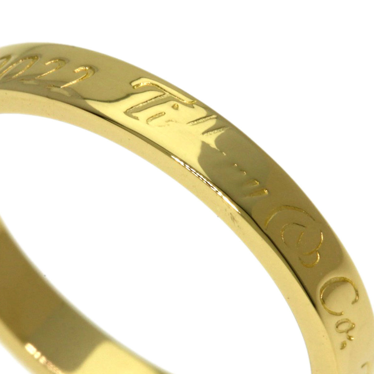 Tiffany Yellow Gold (18K) Band Ring (Pre-Owned)