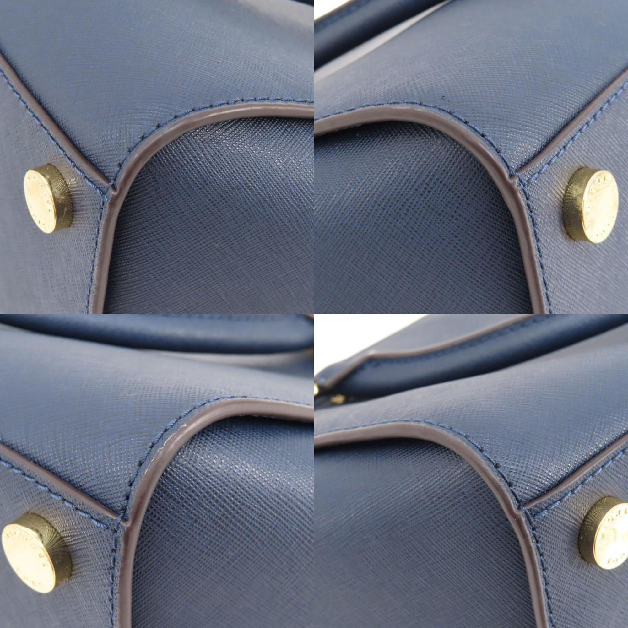 Michael Kors Navy Pvc Handbag (Pre-Owned)