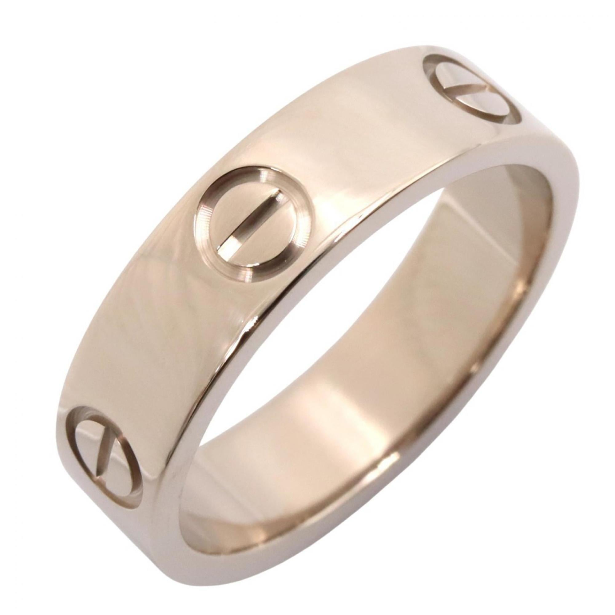 Cartier Silver White Gold (18K) Band Ring (Pre-Owned)