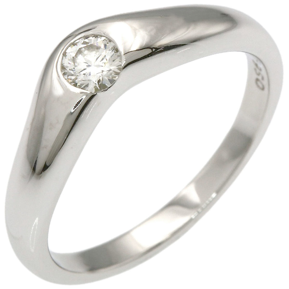Tiffany Platinum 950 Band Ring (Pre-Owned)