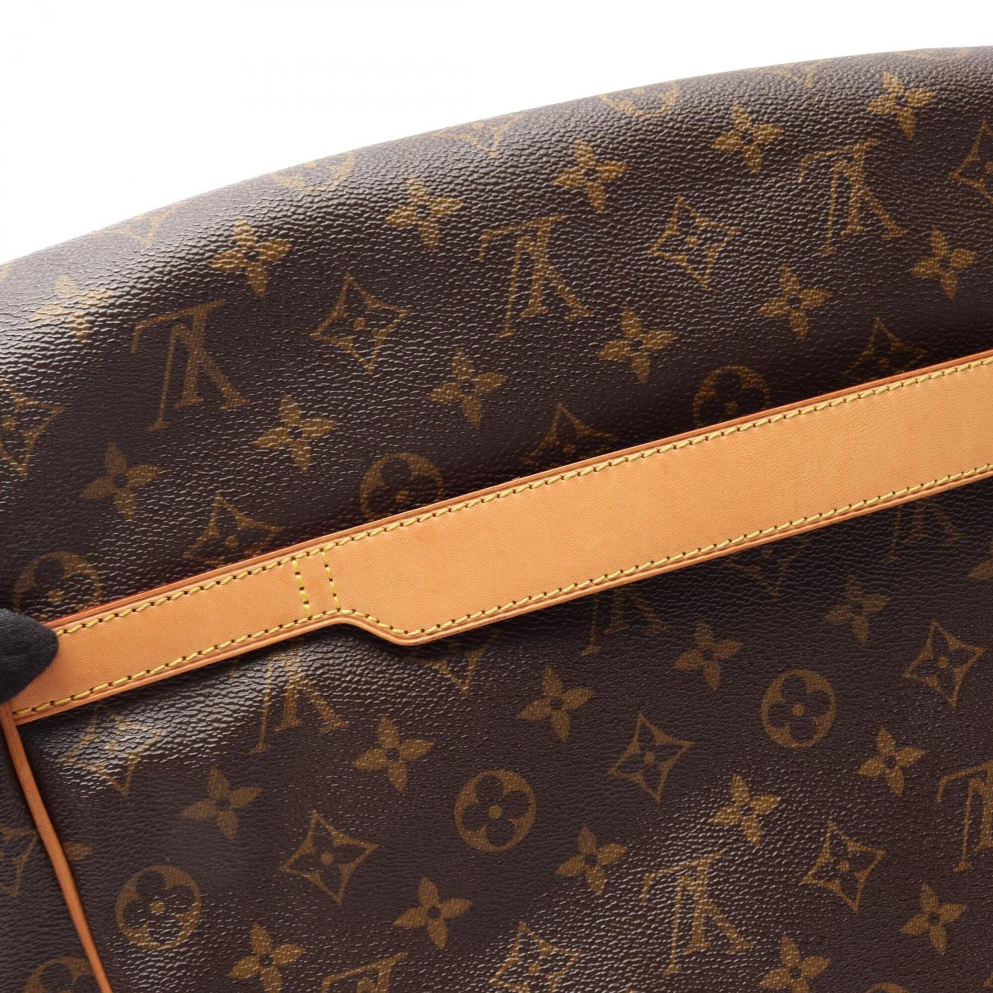 Louis Vuitton Brown Monogram Coated Canvas Handbag Shoulder Bag (Pre-Owned)