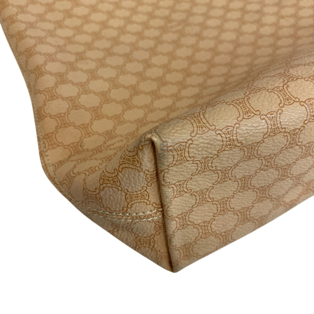 Celine Beige Pvc Tote Bag (Pre-Owned)
