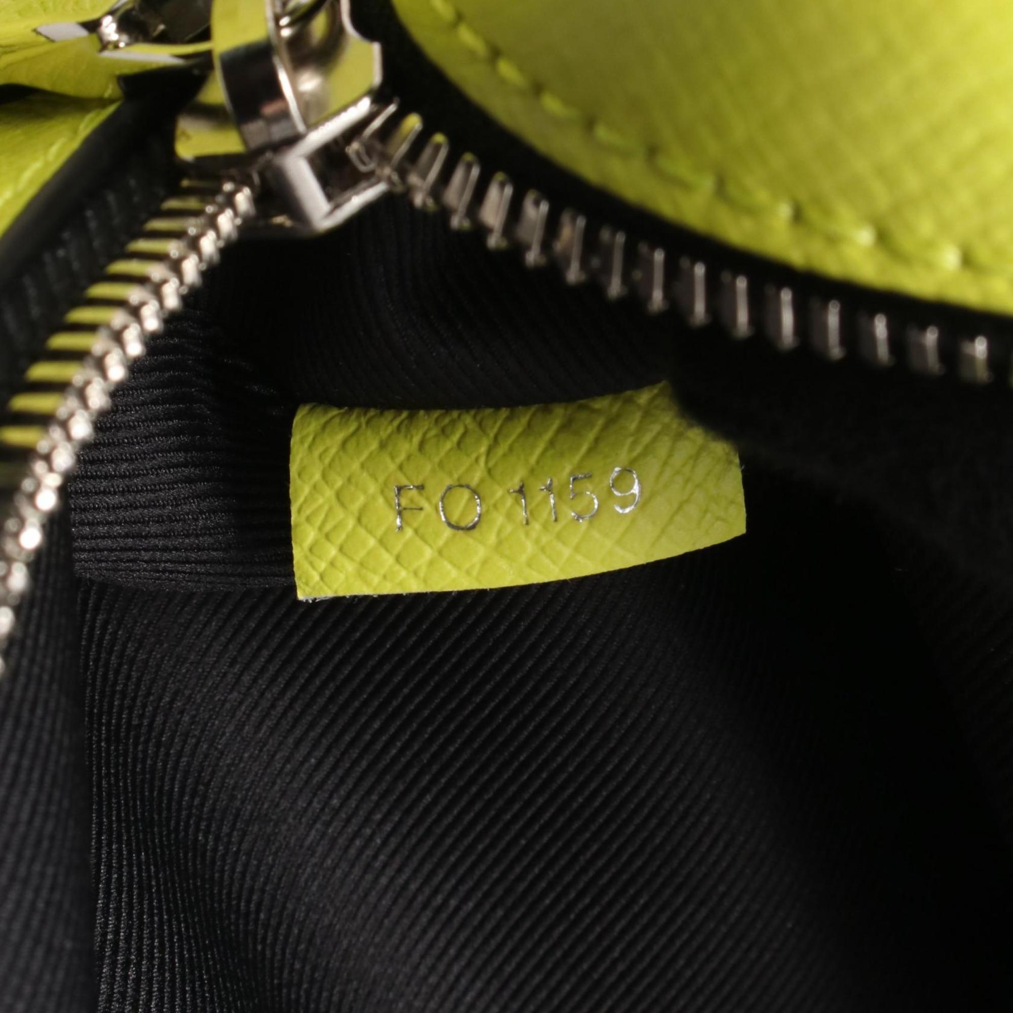 Louis Vuitton Green Coated Canvas Fanny Pack (Pre-Owned)