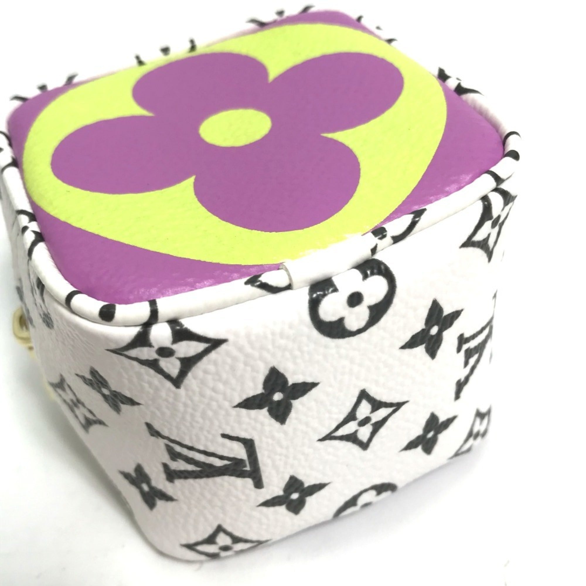 Louis Vuitton Monogram Monogram Pink Yellow Monogram Pouch (Pre-Owned)