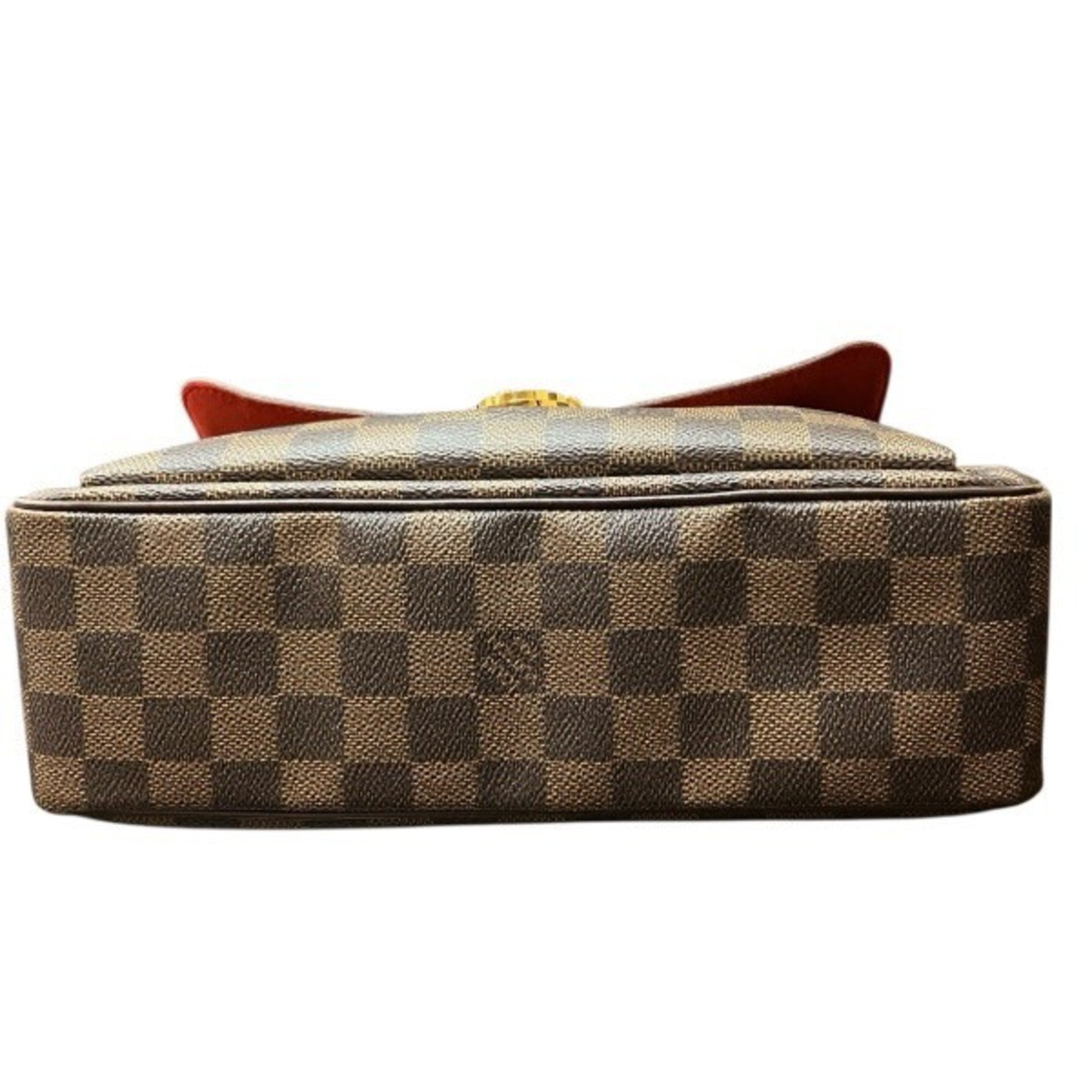 Louis Vuitton Brown Handbag Shoulder Bag (Pre-Owned)