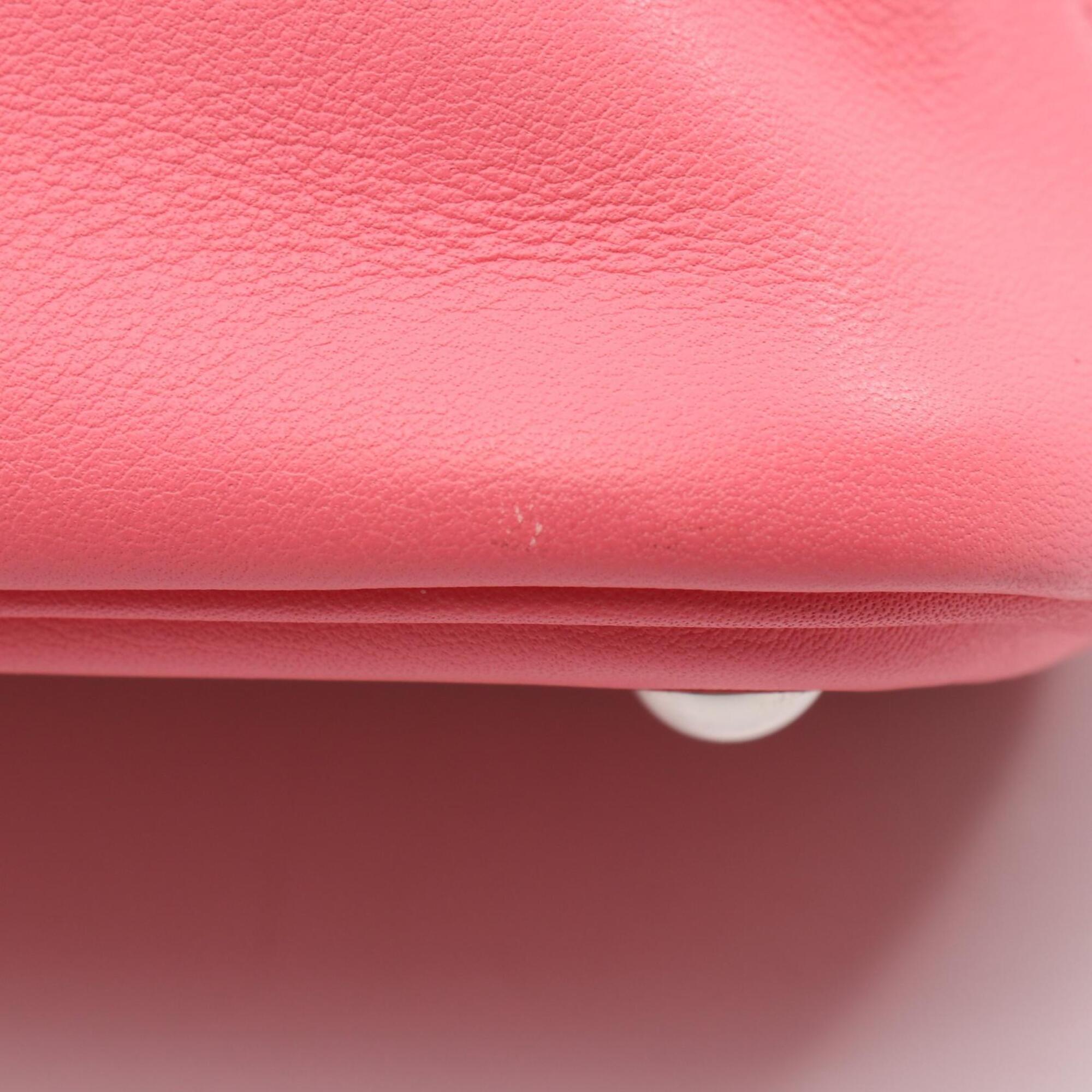 Hermes Pink Swift Leather Leather Handbag (Pre-Owned)
