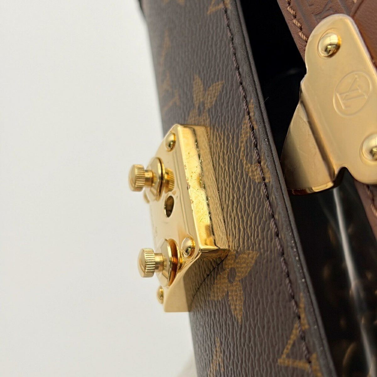 Louis Vuitton Monogram Brown Monogram Monogram Leather Shoulder Bag (Pre-Owned)