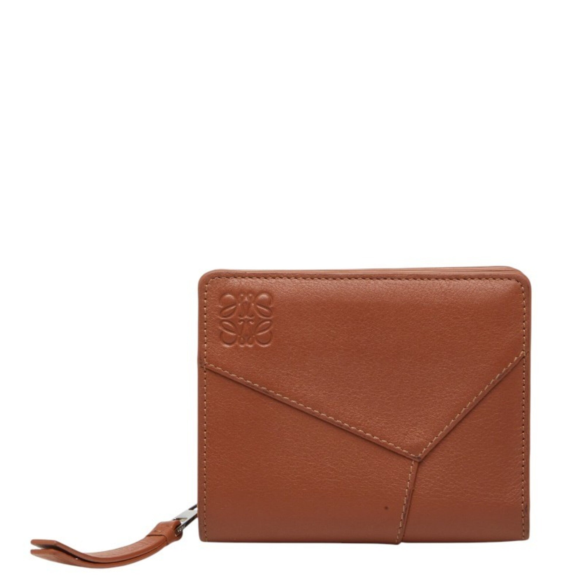 Loewe Brown Leather Wallet (Bi-Fold) (Pre-Owned)