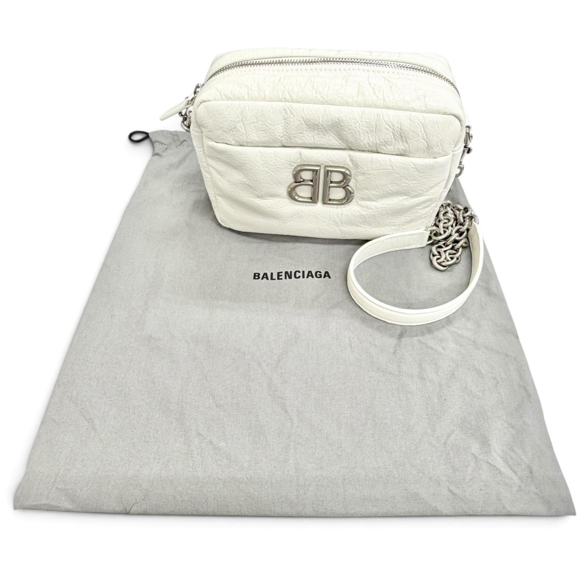 Balenciaga White Shoulder Bag (Pre-Owned)