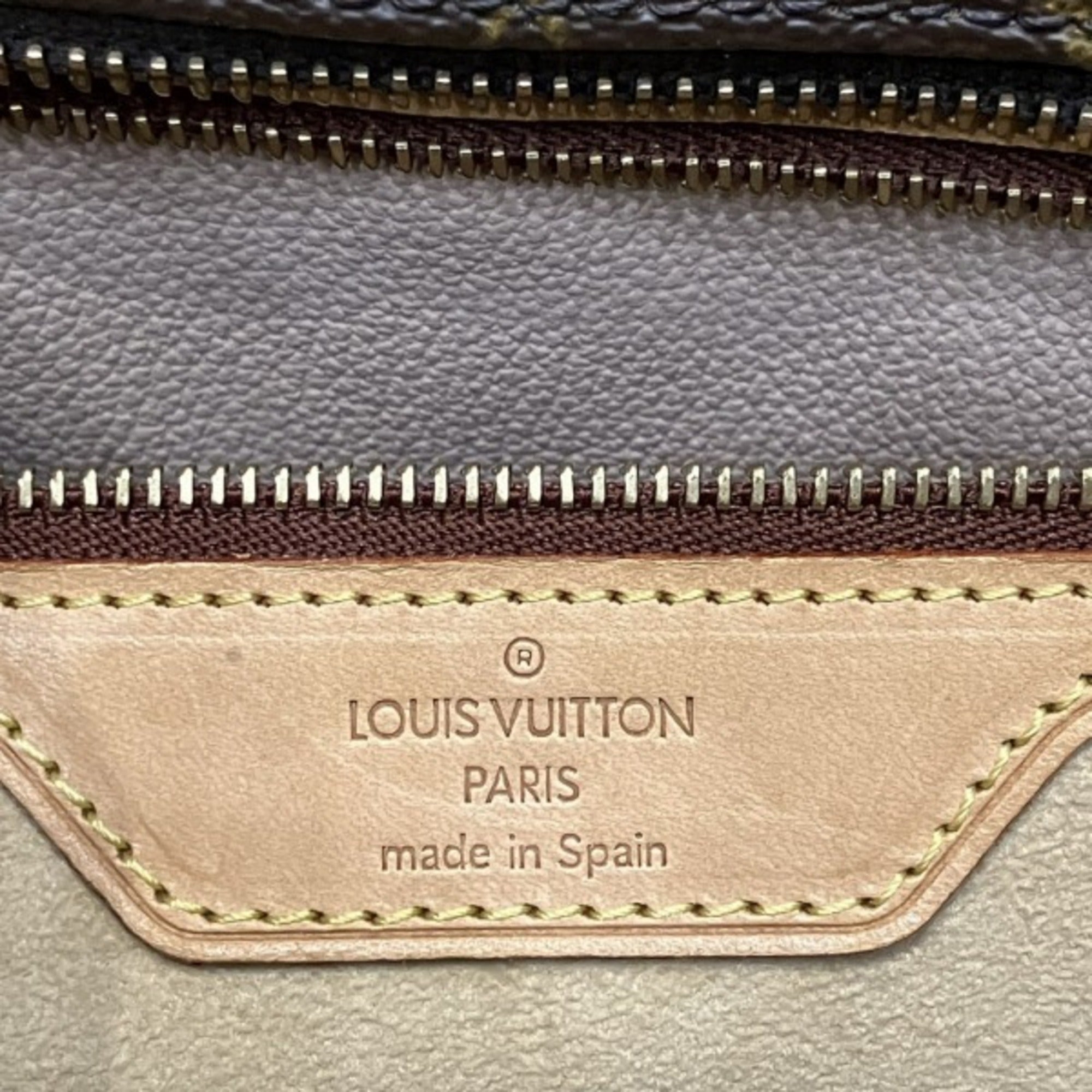 Louis Vuitton Brown Monogram Canvas Pvc Coated Canvas Handbag Tote Bag (Pre-Owned)