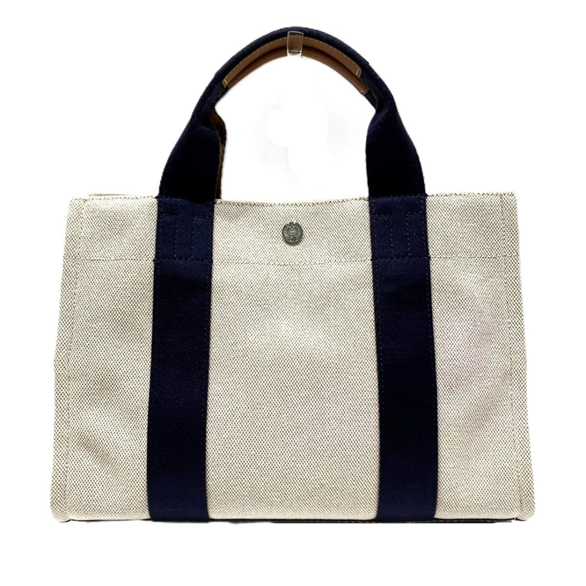 Tory Burch Beige Canvas Tote Bag (Pre-Owned)