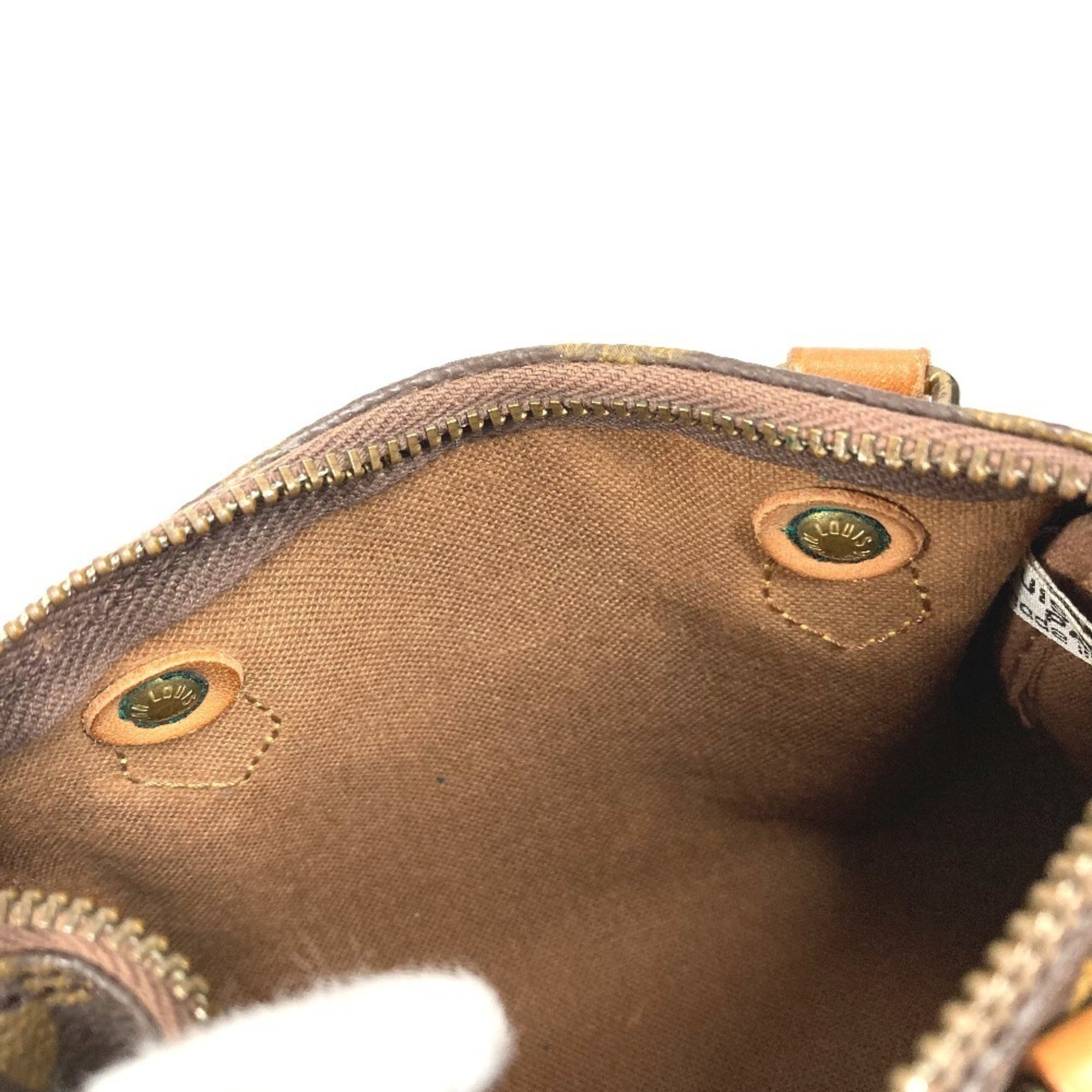 Louis Vuitton Brown Monogram Canvas Monogram Handbag Pouch (Pre-Owned)
