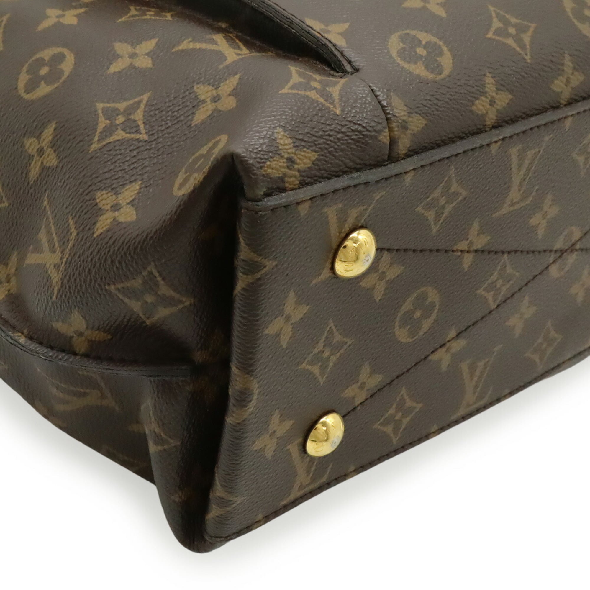 Louis Vuitton Brown Galle Monogram Monogram Handbag Shoulder Bag (Pre-Owned)