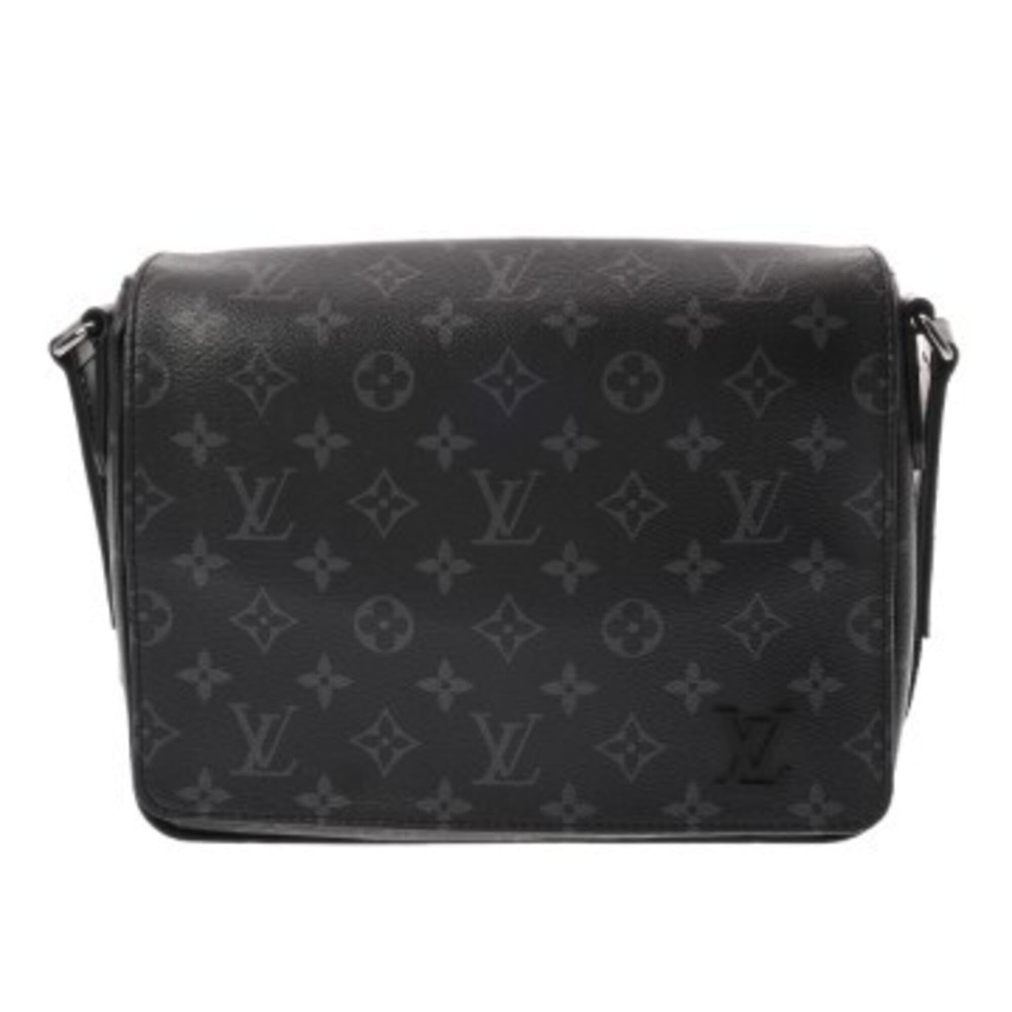 Louis Vuitton Monogram Eclipse Black Gray Monogram Shoulder Bag (Pre-Owned)