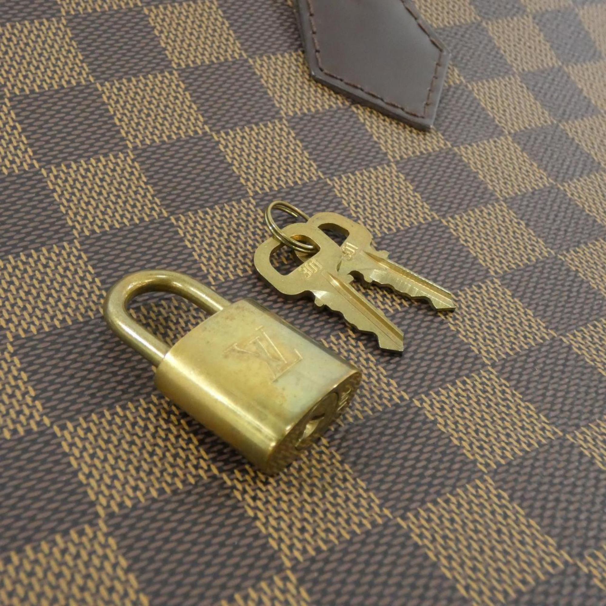 Louis Vuitton Brown Coated Canvas Handbag (Pre-Owned)