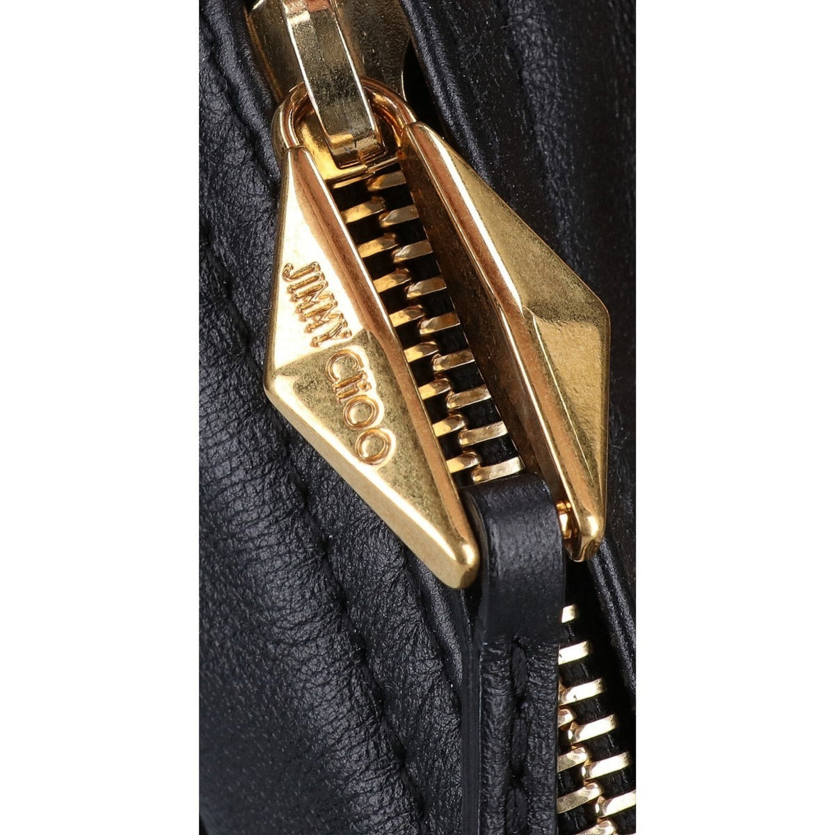 Jimmy Choo Black Leather Shoulder Bag (Pre-Owned)