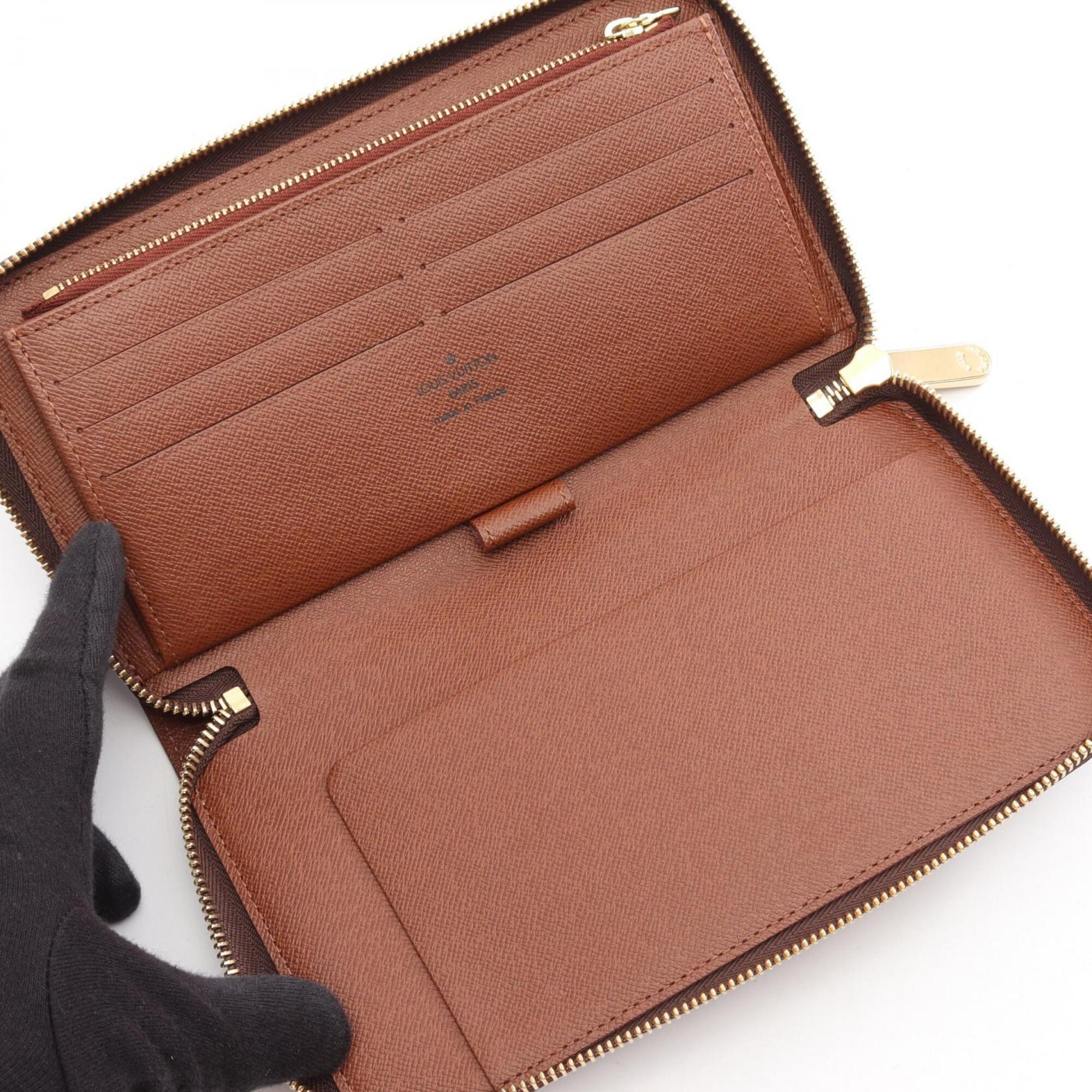 Louis Vuitton Brown Monogram Monogram Long Wallet (Bi-Fold) (Pre-Owned)