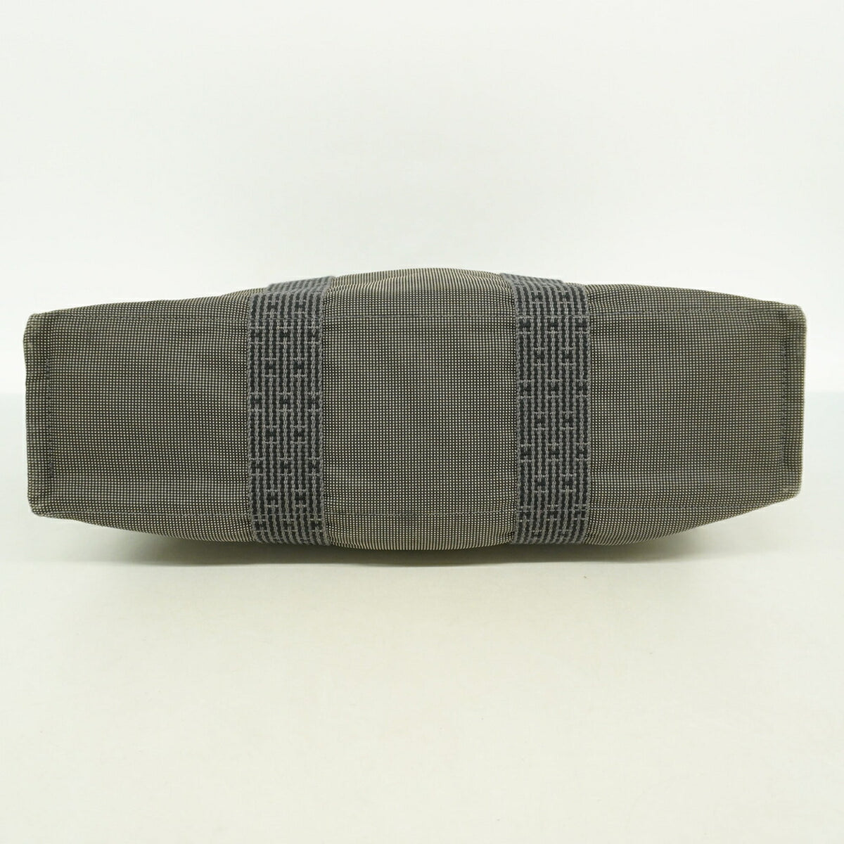 Hermes Gray Nylon Tote Bag (Pre-Owned)