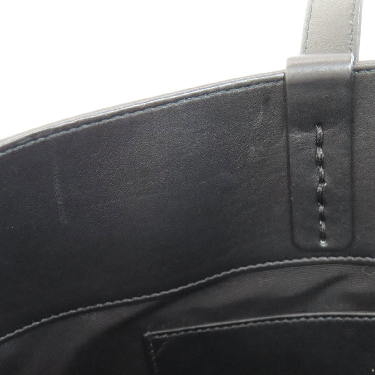 Bvlgari Black Leather Tote Bag (Pre-Owned)