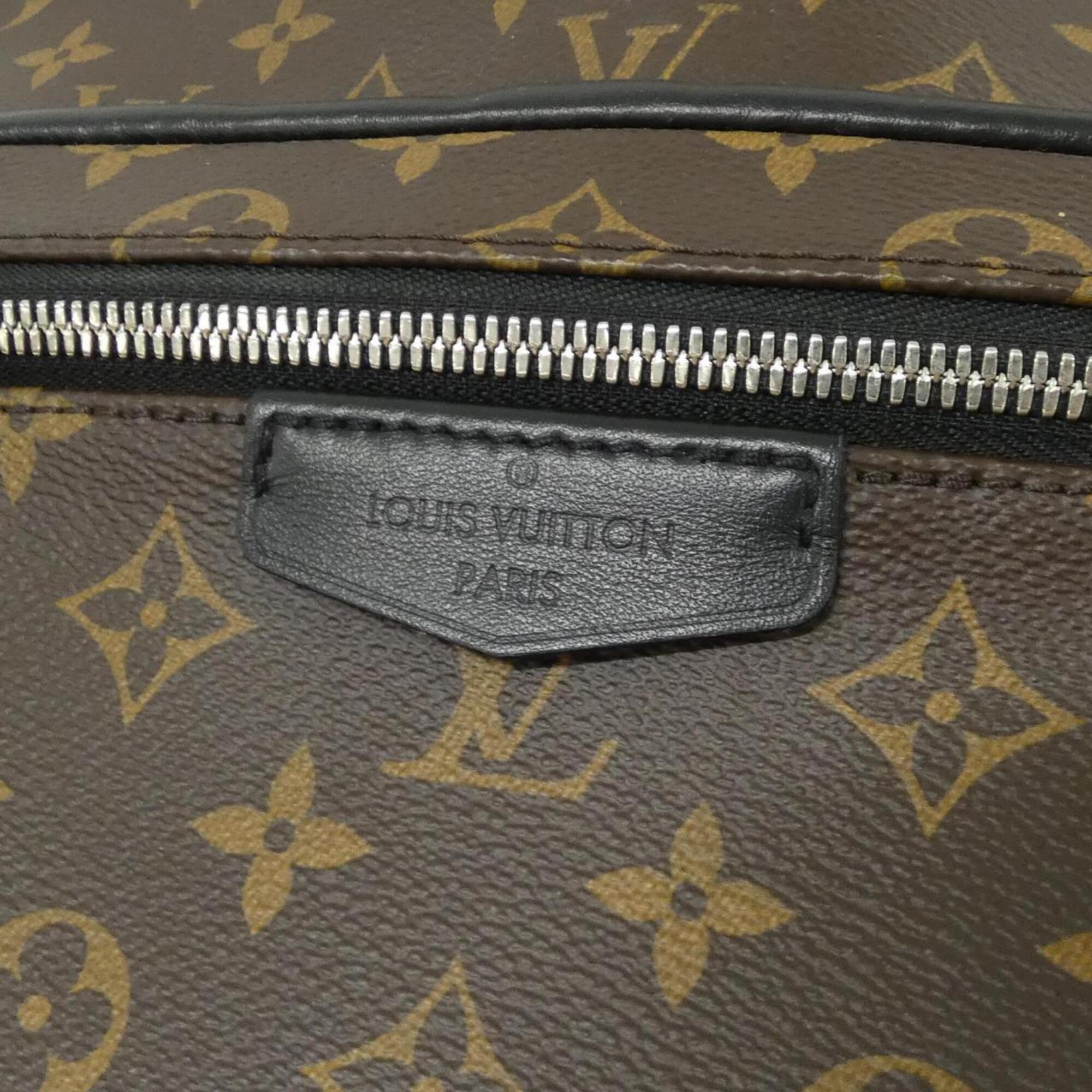 Louis Vuitton Marron Coated Canvas Backpack (Pre-Owned)