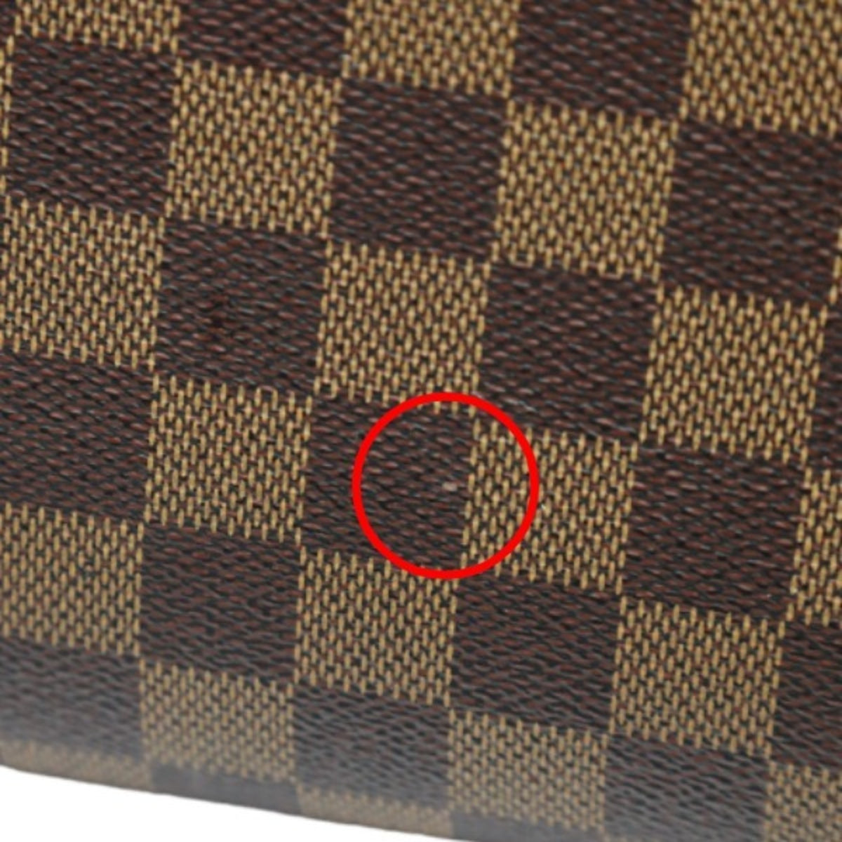 Louis Vuitton Brown Damier Canvas Handbag (Pre-Owned)