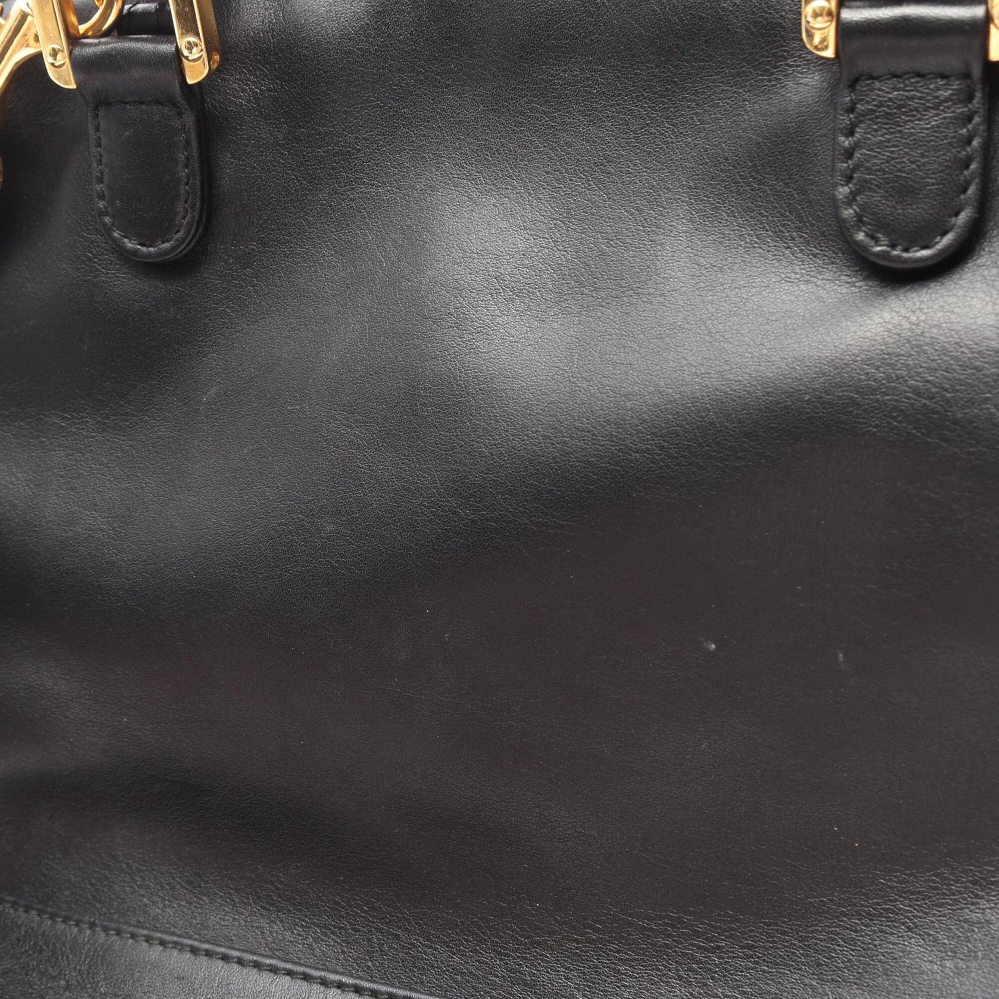 Loewe Black Leather Handbag (Pre-Owned)