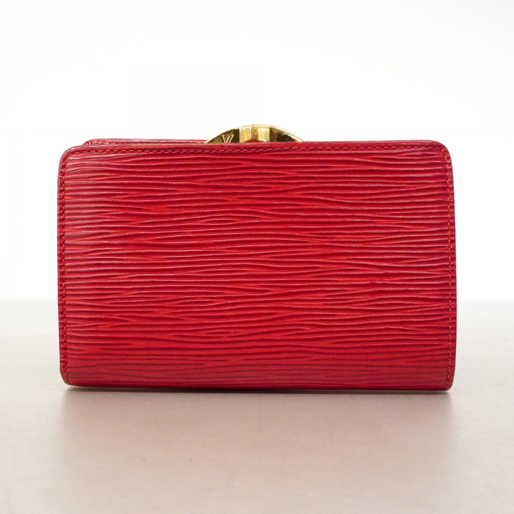Louis Vuitton Castilian Red Wallet (Bi-Fold) (Pre-Owned)