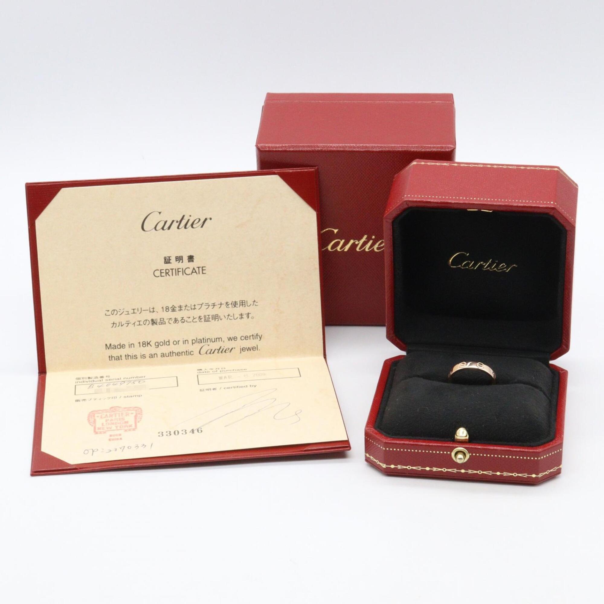 Cartier Gold Pink Gold (18K) Band Ring (Pre-Owned)