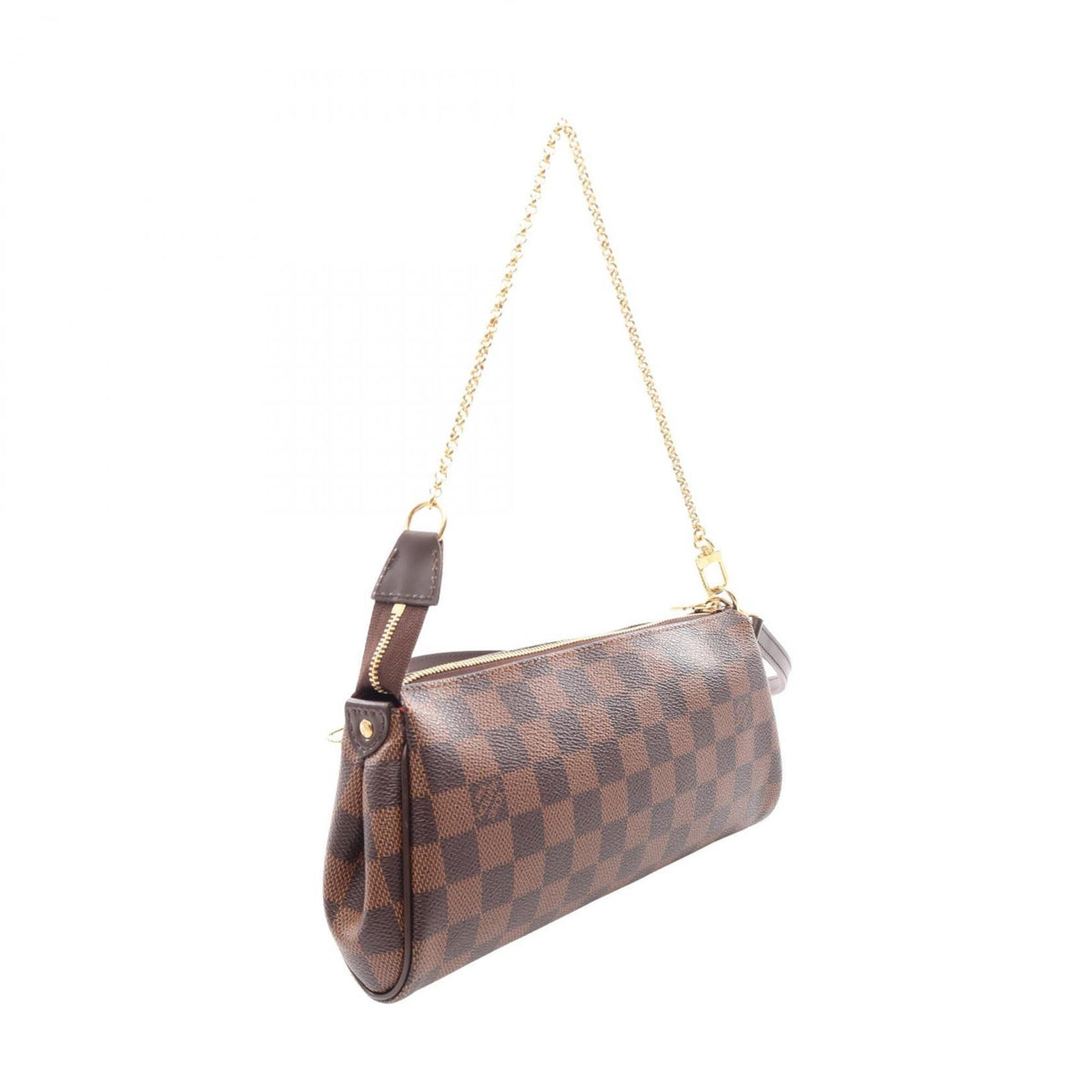 Louis Vuitton Brown Ebene Coated Canvas Leather Handbag (Pre-Owned)