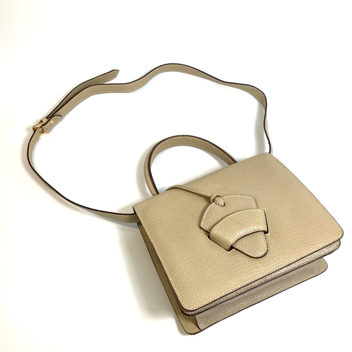 Loewe Beige Leather Handbag (Pre-Owned)