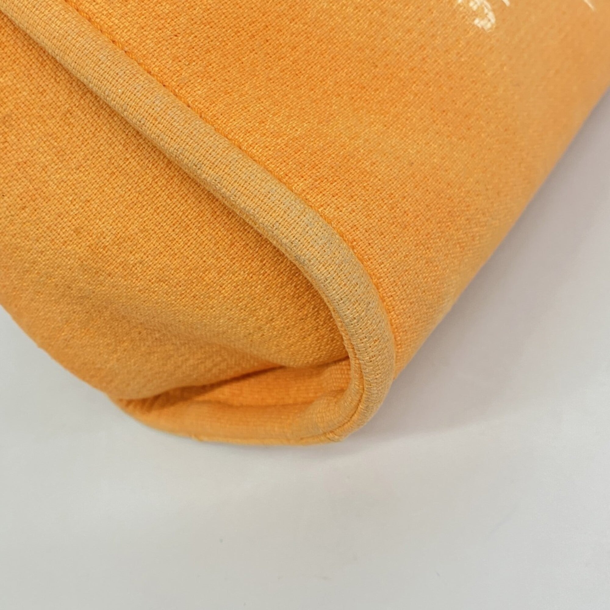 Chanel Orange Canvas Tote Bag (Pre-Owned)