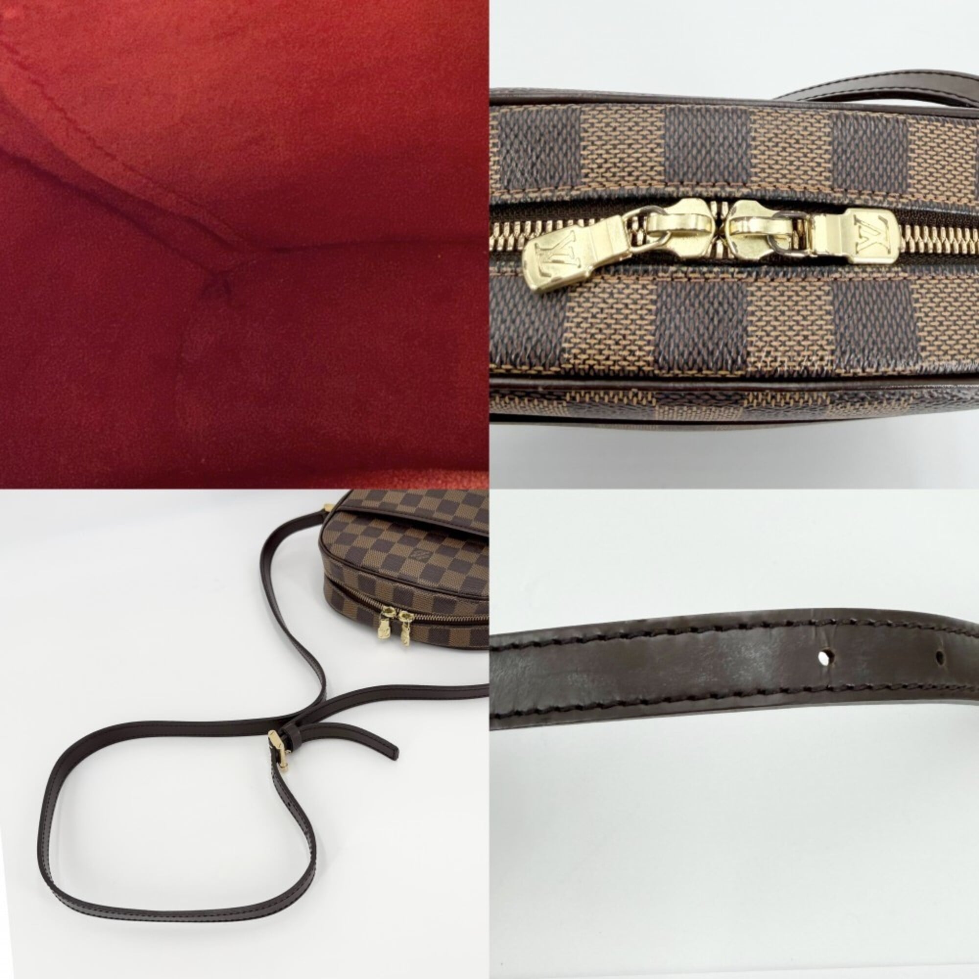 Louis Vuitton Brown Damier Canvas Shoulder Bag (Pre-Owned)
