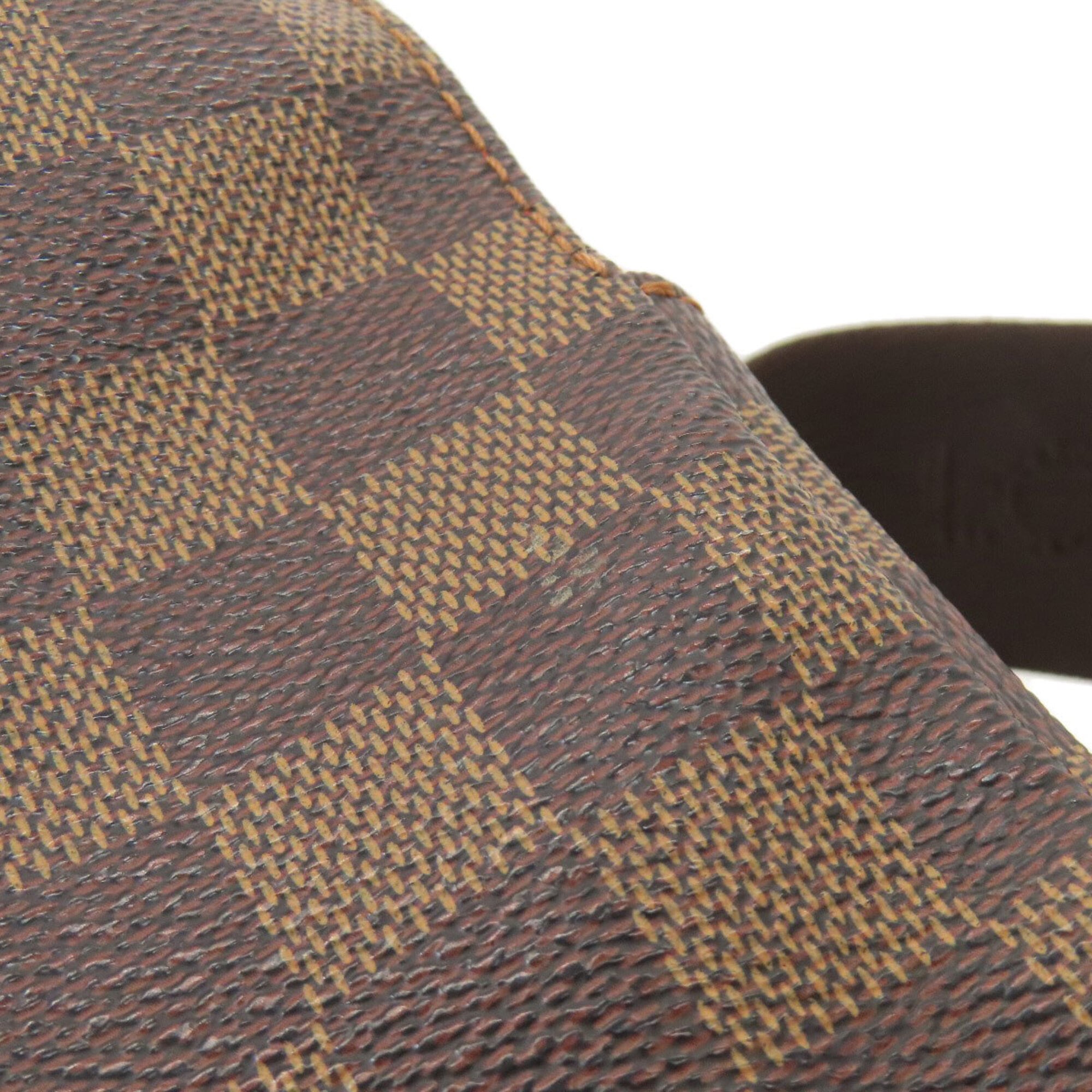 Louis Vuitton Damier Canvas Ebene Damier Canvas Shoulder Bag (Pre-Owned)