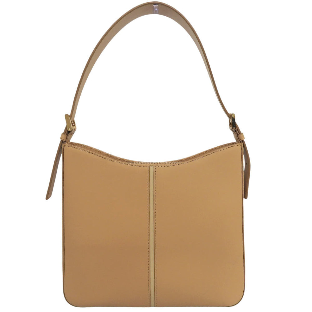 Burberry Beige Leather Shoulder Bag (Pre-Owned)