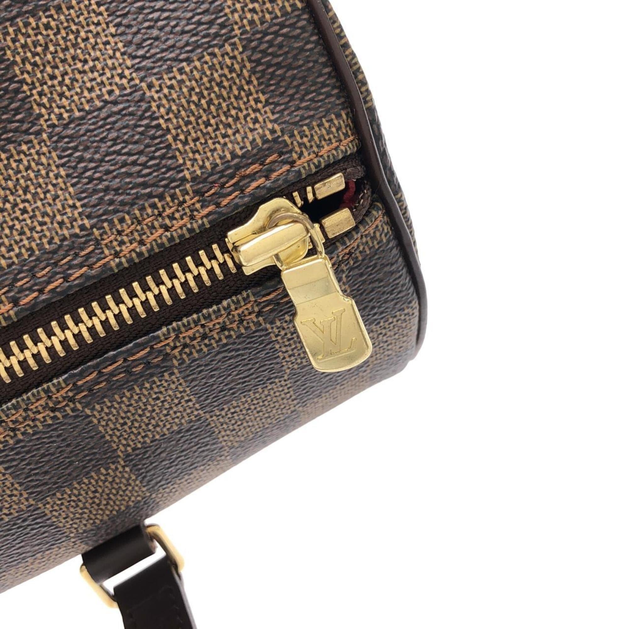 Louis Vuitton Brown Coated Canvas Handbag (Pre-Owned)