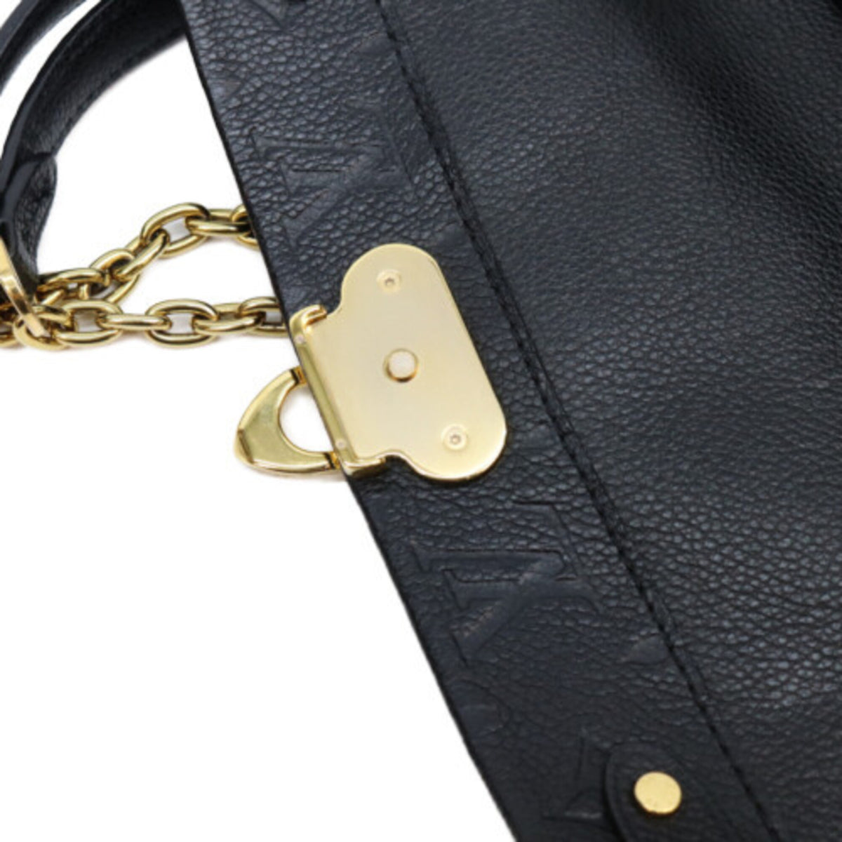 Louis Vuitton Black Monogram Empreinte Shoulder Bag (Pre-Owned)