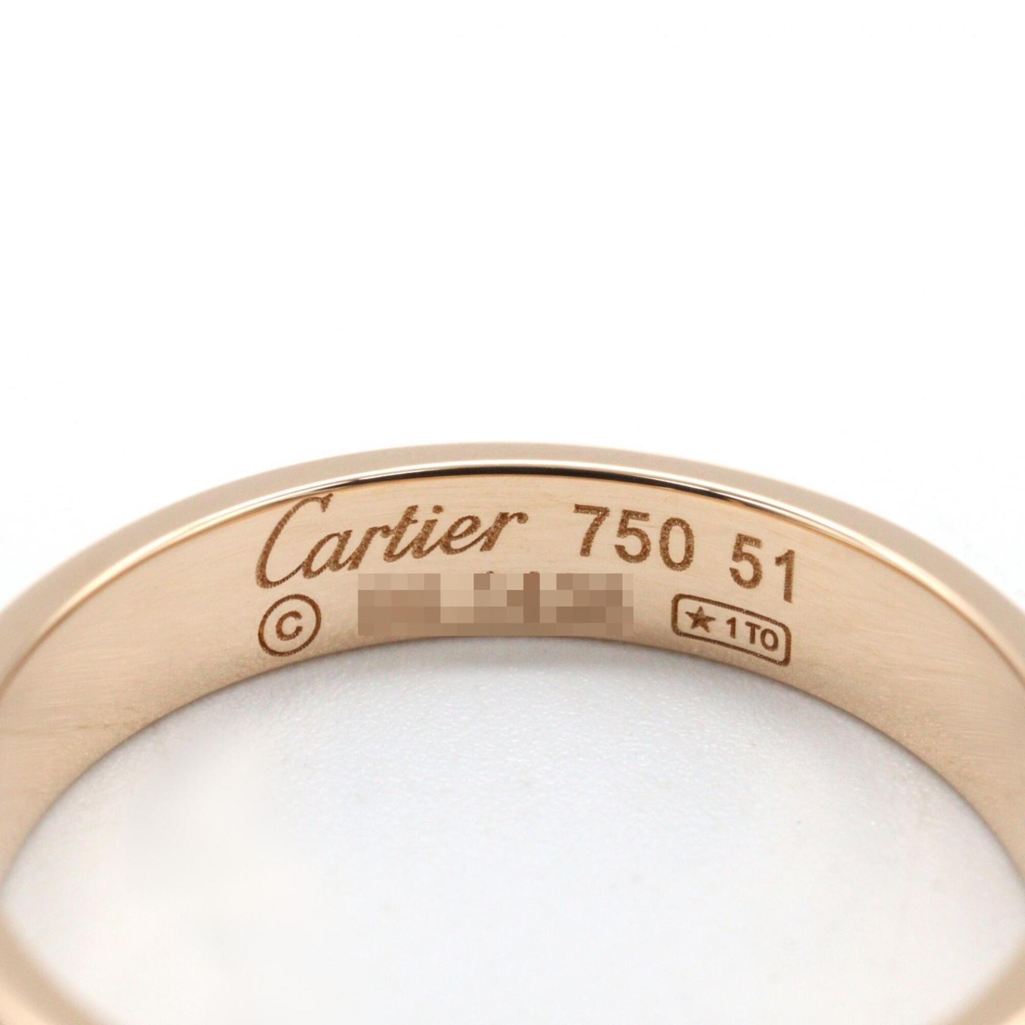 Cartier Gold Pink Gold (18K) Band Ring (Pre-Owned)