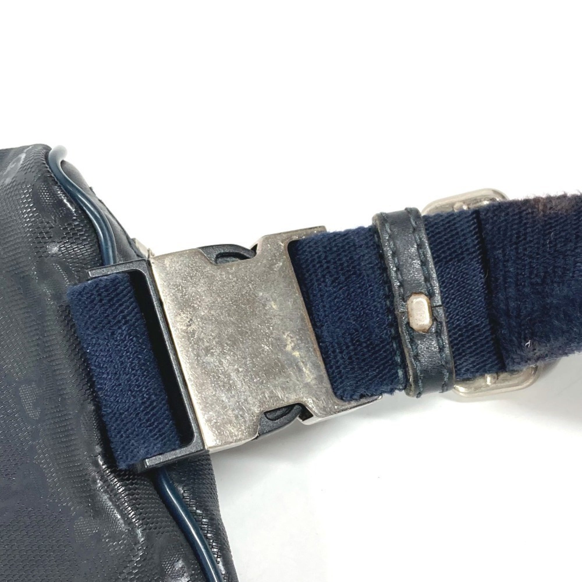 Gucci Gg Imprimé Navy Gg Imprimé Fanny Pack Sling Bag (Pre-Owned)