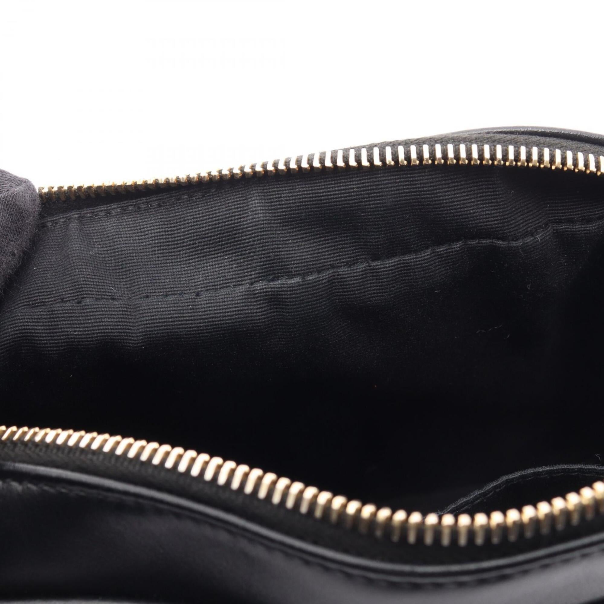 Saint Laurent Black Leather Handbag Shoulder Bag (Pre-Owned)