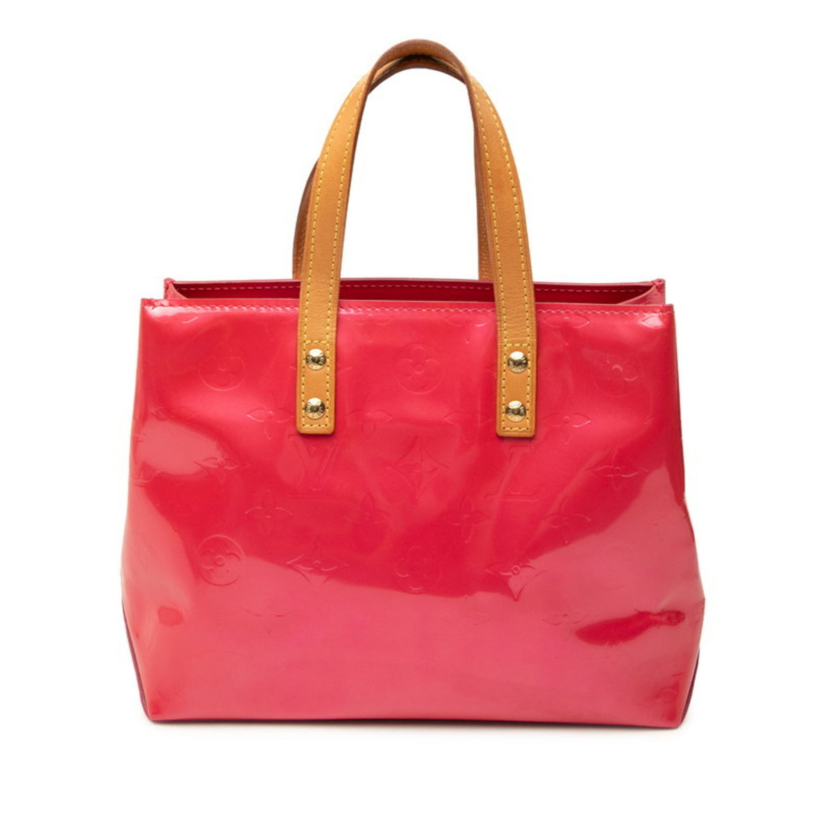 Louis Vuitton Monogram Vernis Pink Patent Leather Handbag (Pre-Owned)