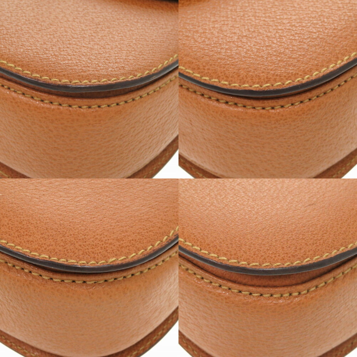 Gucci Brown Bamboo Leather Handbag (Pre-Owned)