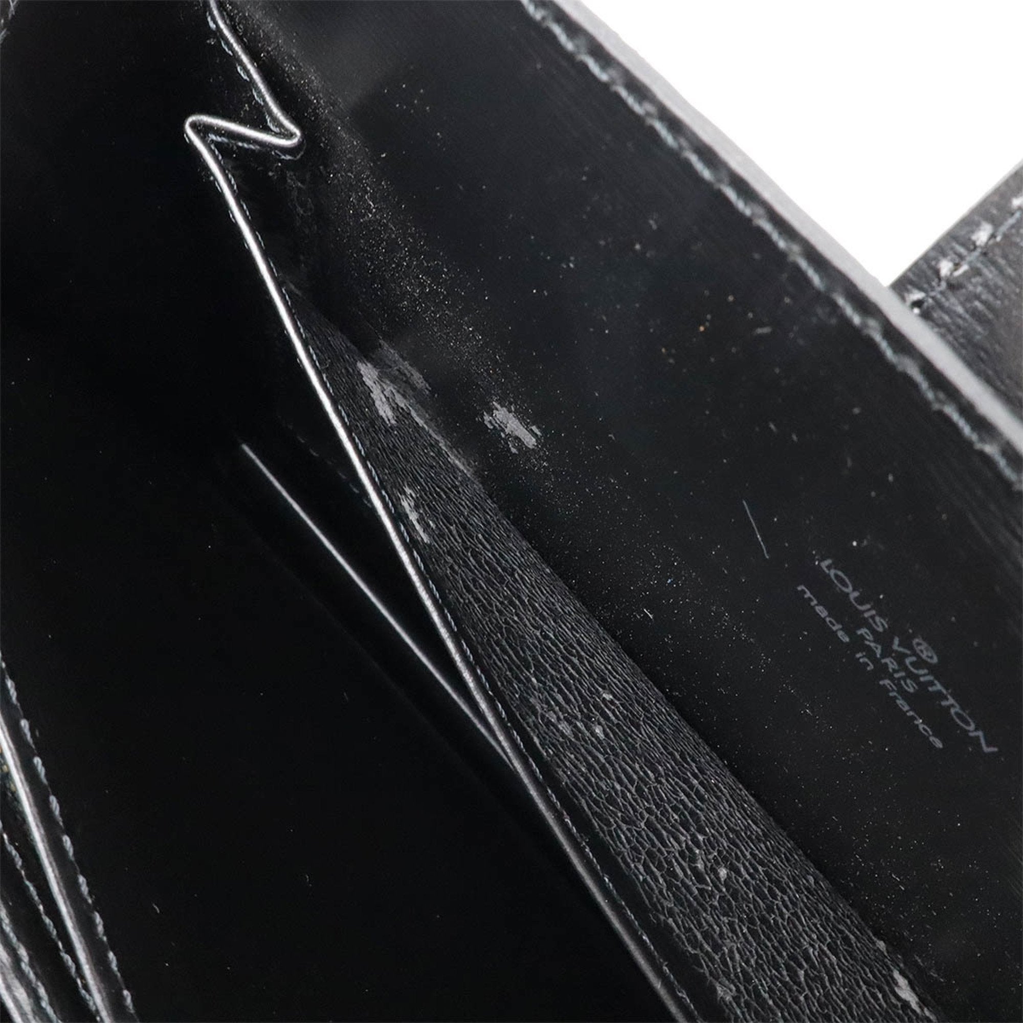Louis Vuitton Epi Black Noir Epi Leather Shoulder Bag (Pre-Owned)